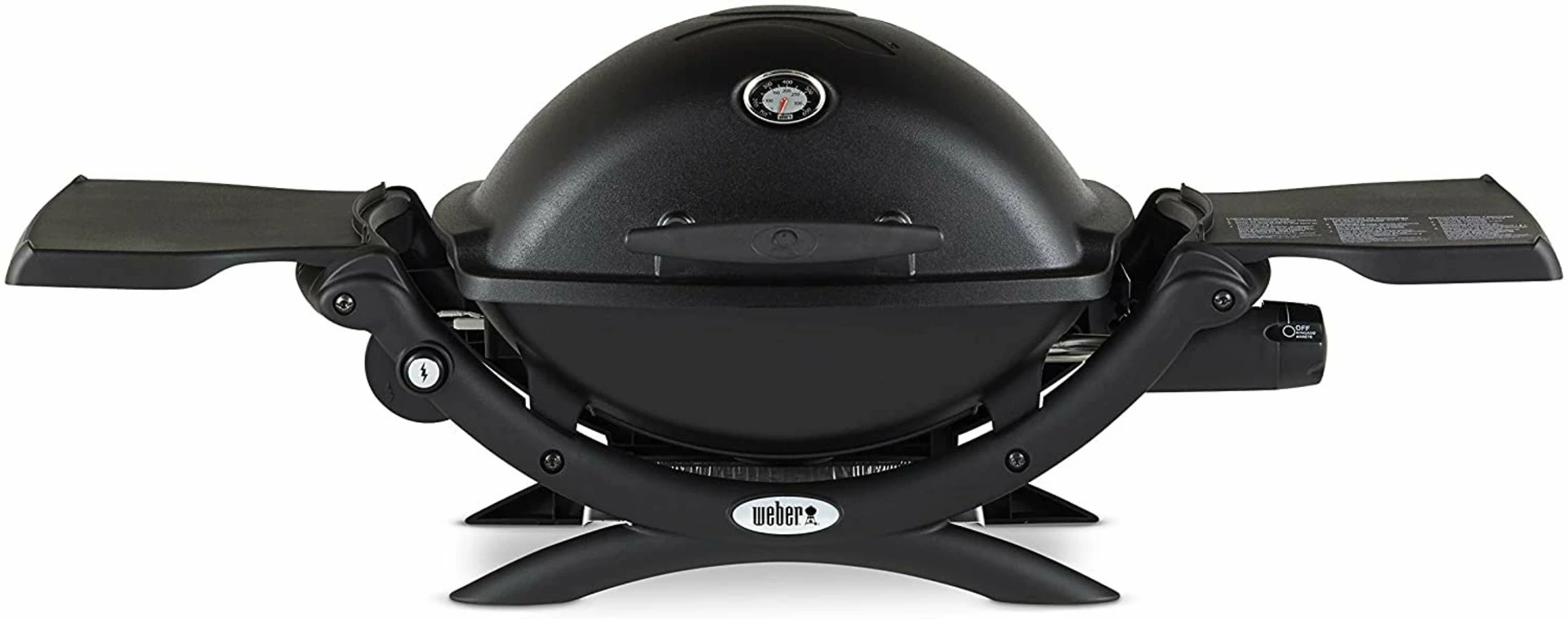 Weber Q1200 Gas Braai Black