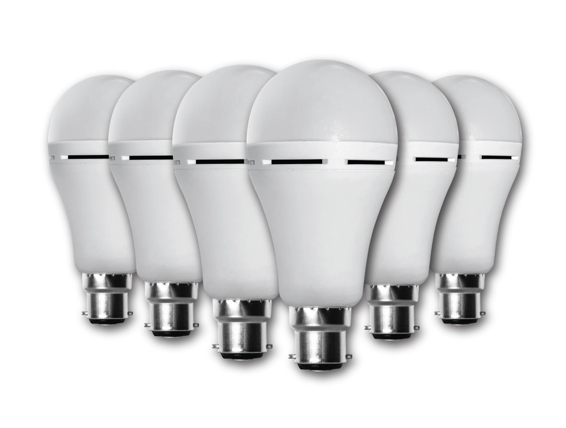 Elecstor Rechargeable LED Bulb B22 7W Cool White 6 Pack