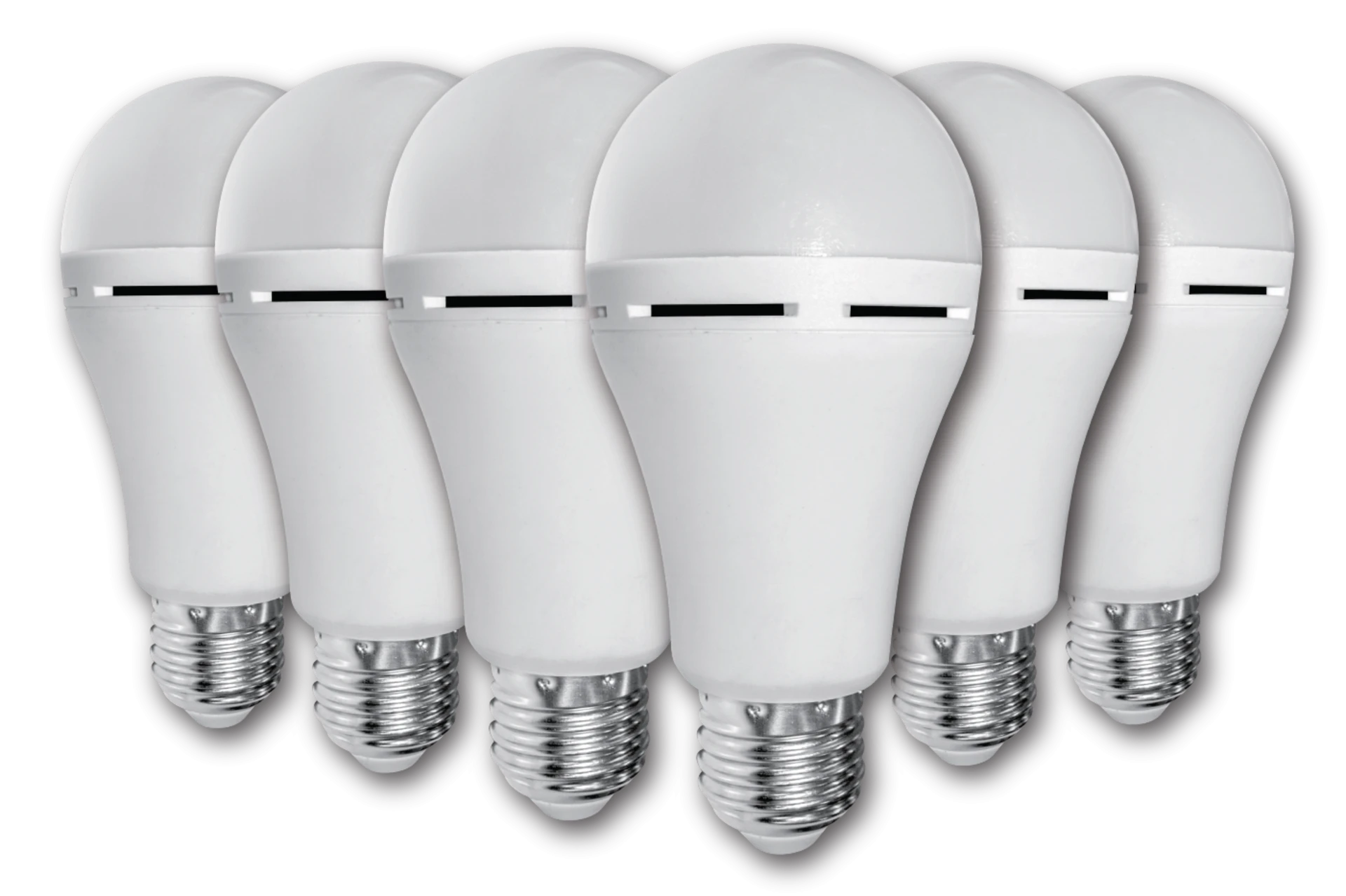 Elecstor Rechargeable LED Bulb E27 7W Cool White 6 Pack