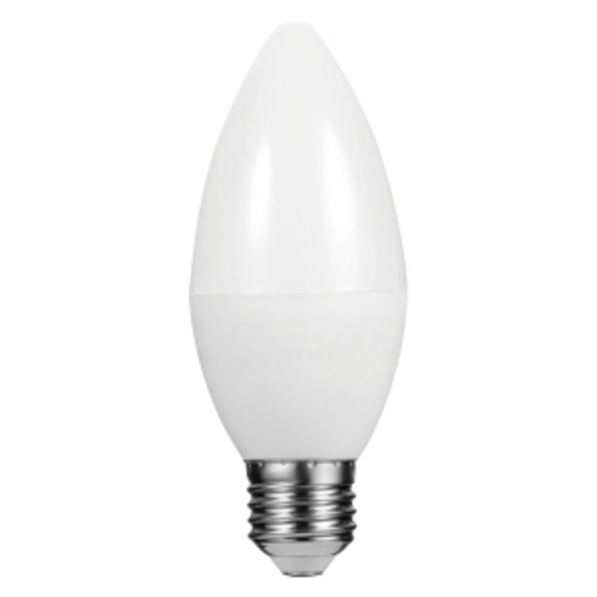 Ellies 5W C37 Cool White Candle Bulb (B22)