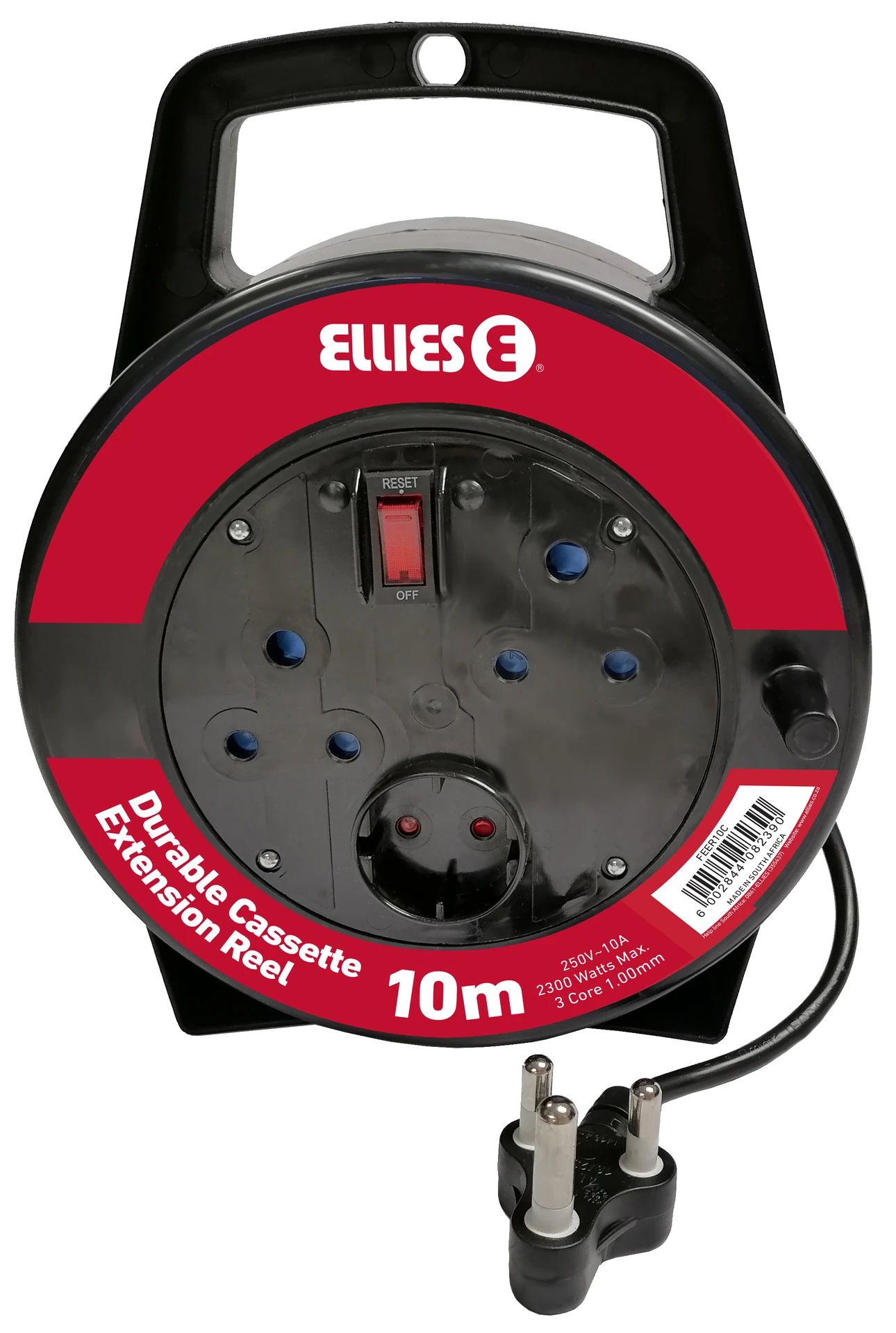 Ellies 3-Way 10M (10A) Casette Reel
