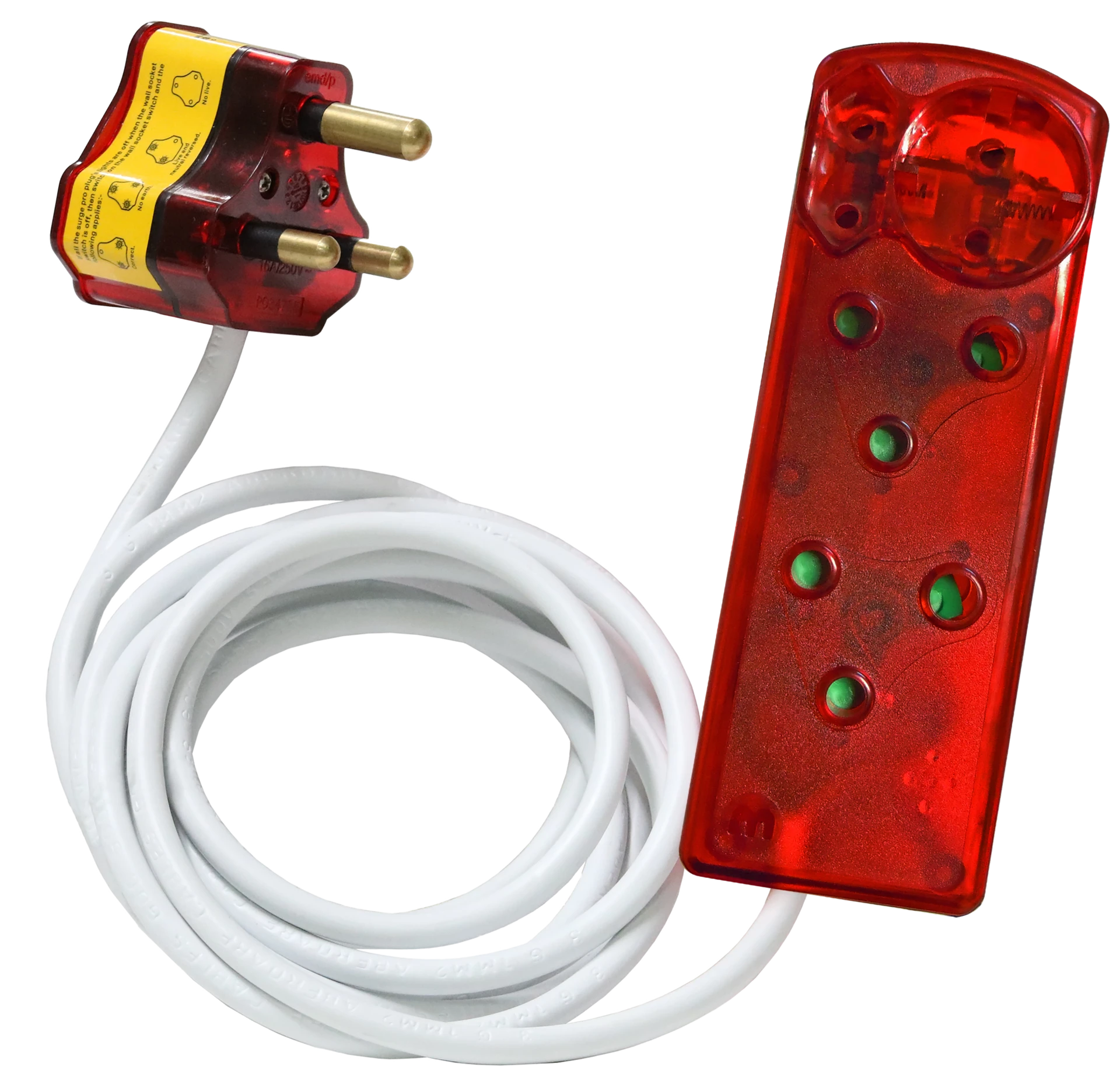 Ellies 4-Way High Surge 3m Extension