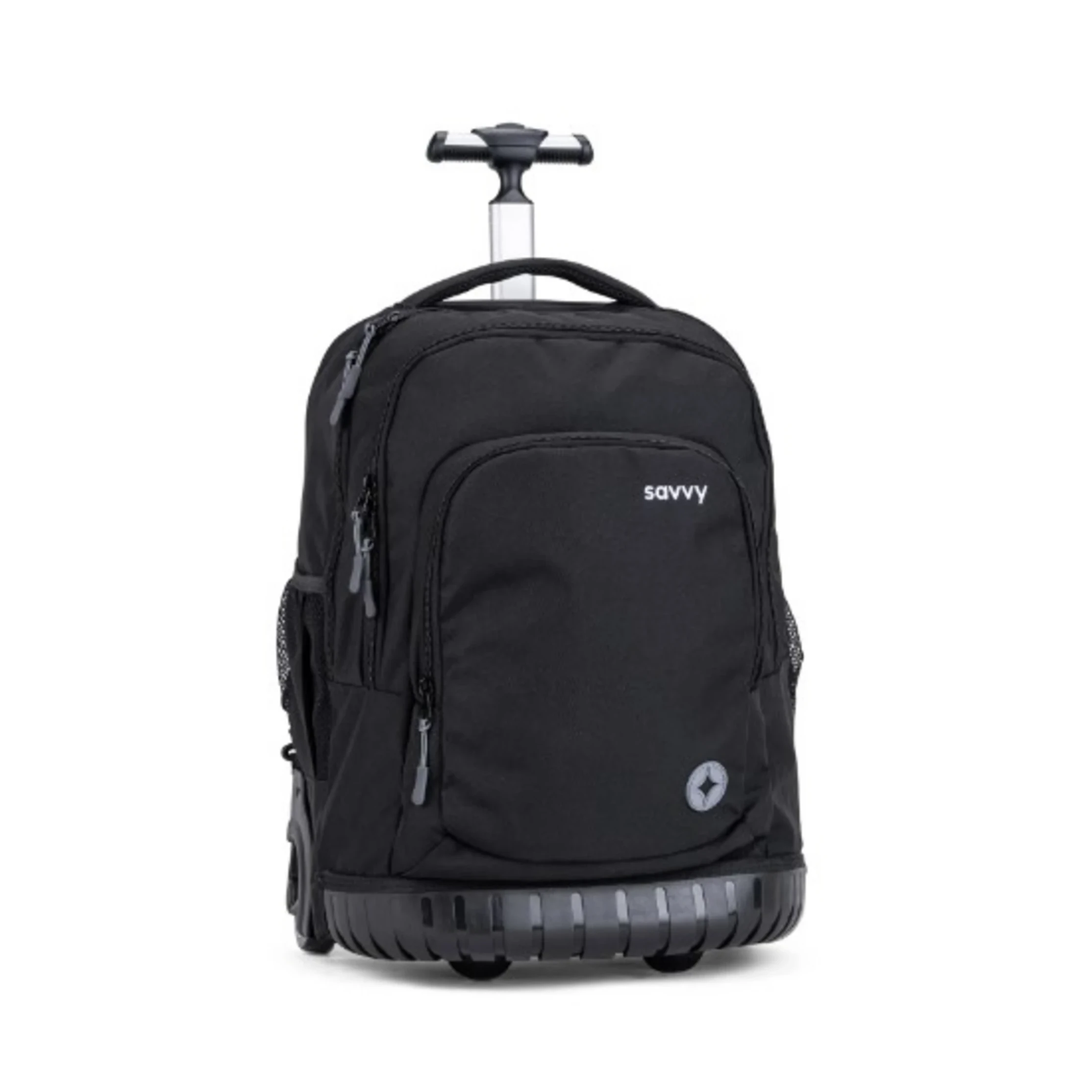 Savvy Easyride Orthopaedic Trolley Backpack Black