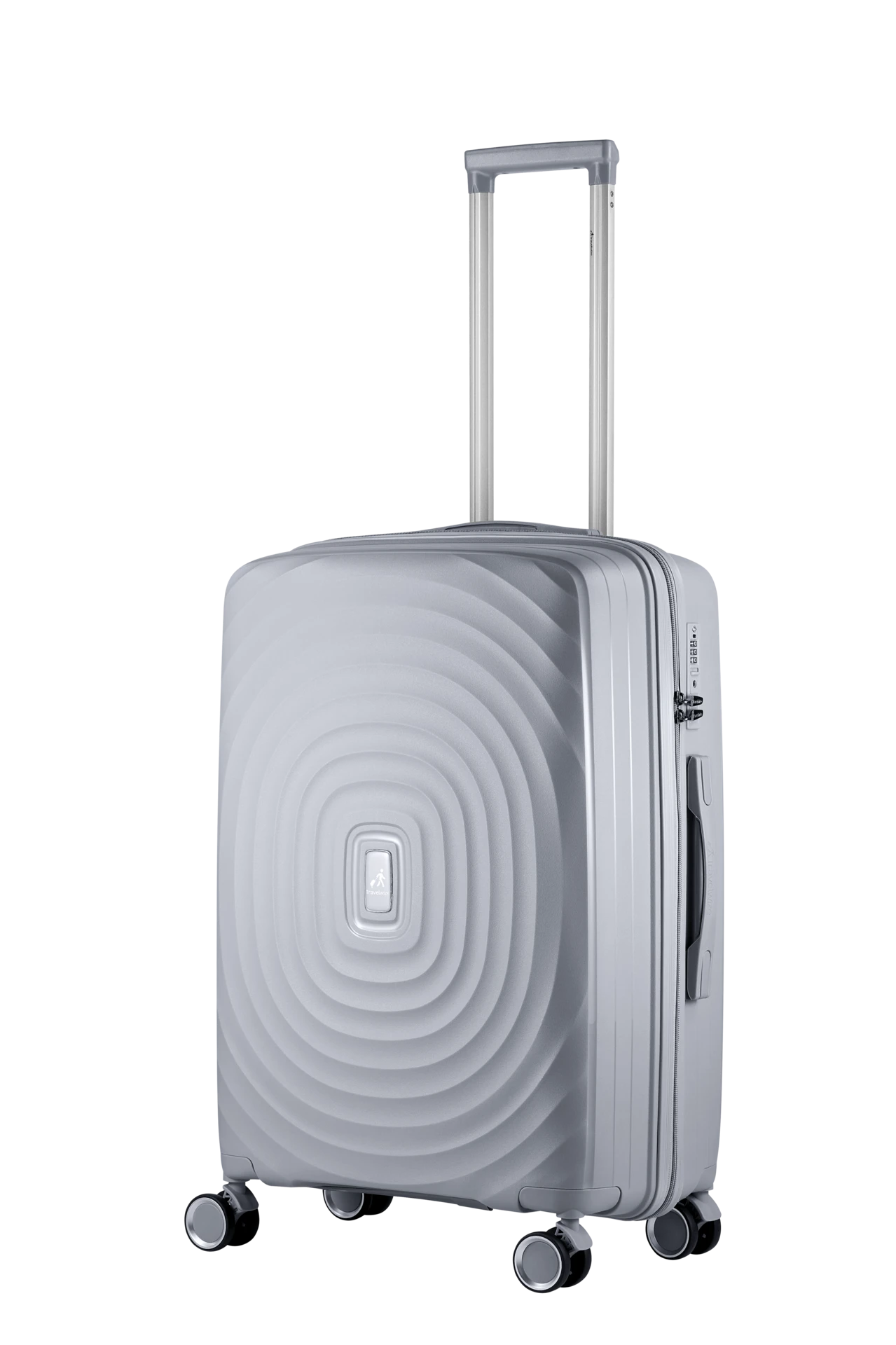 Travelwize Ripple Spinner Case Silver 65cm