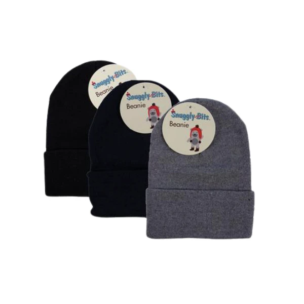 Snuggly Bits Beanie - Assorted Plain Beanies