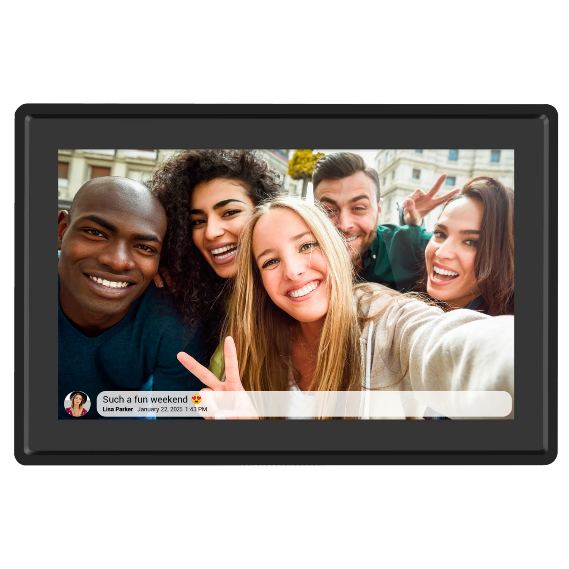 Snug Frameo Digital Frame 16GB 10.1In Black