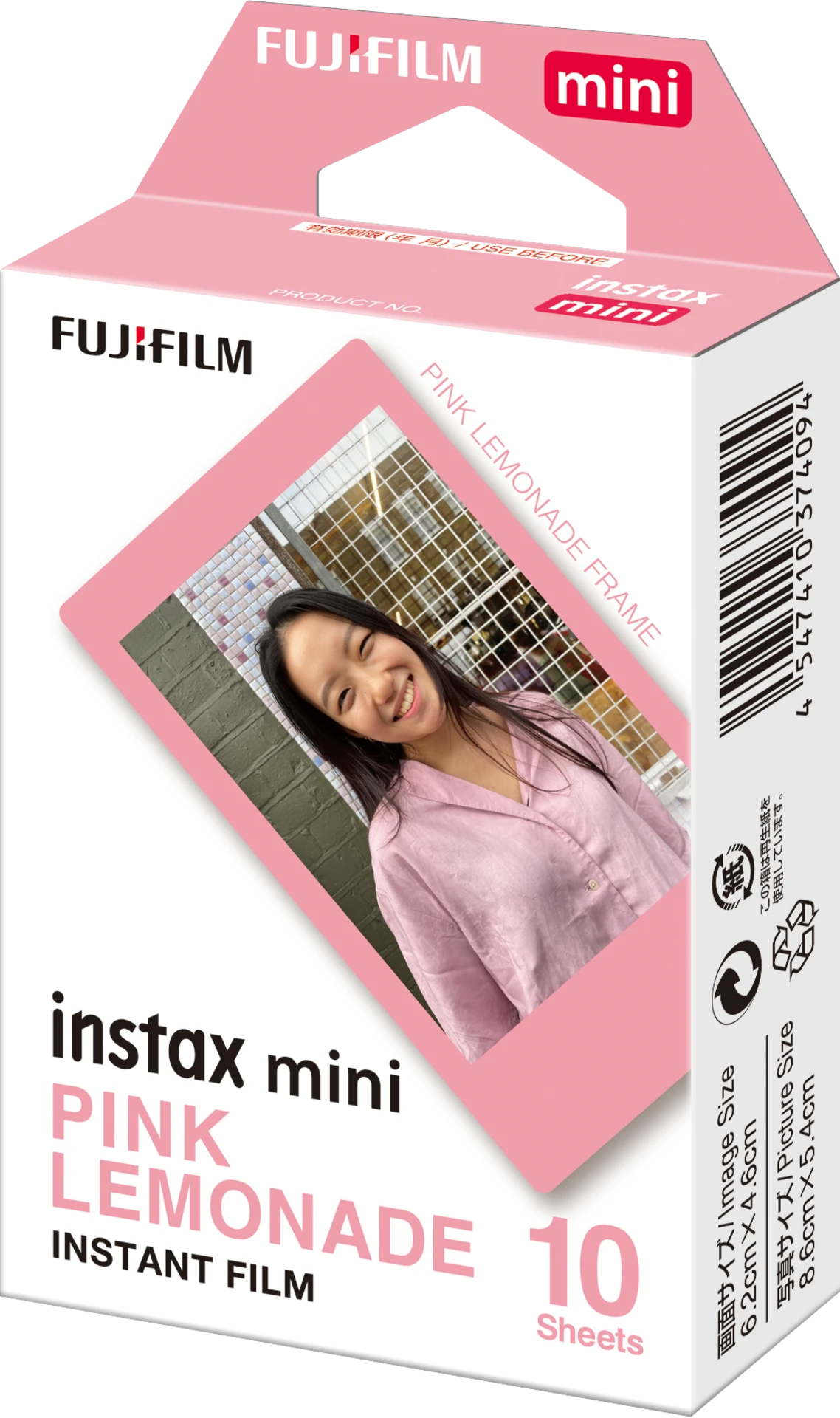 Fujifilm Instax Film Mini Pink Pack 10 Sheets