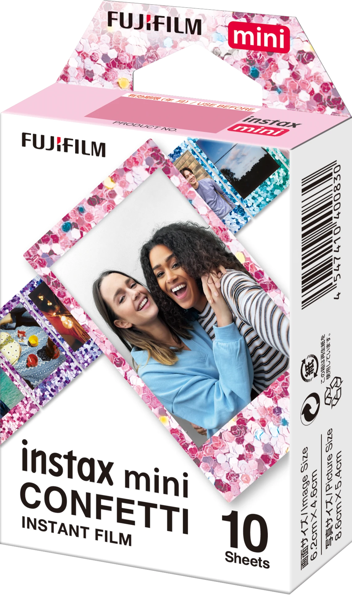 Fujifilm Instax Film Mini Confetti 1 Pack Of 10