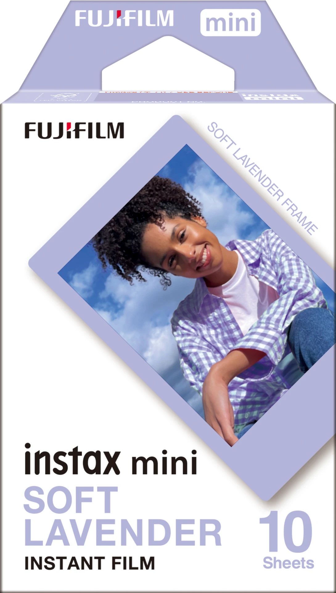 Fujifilm Instax Film Mini Lavender Pack Of 10