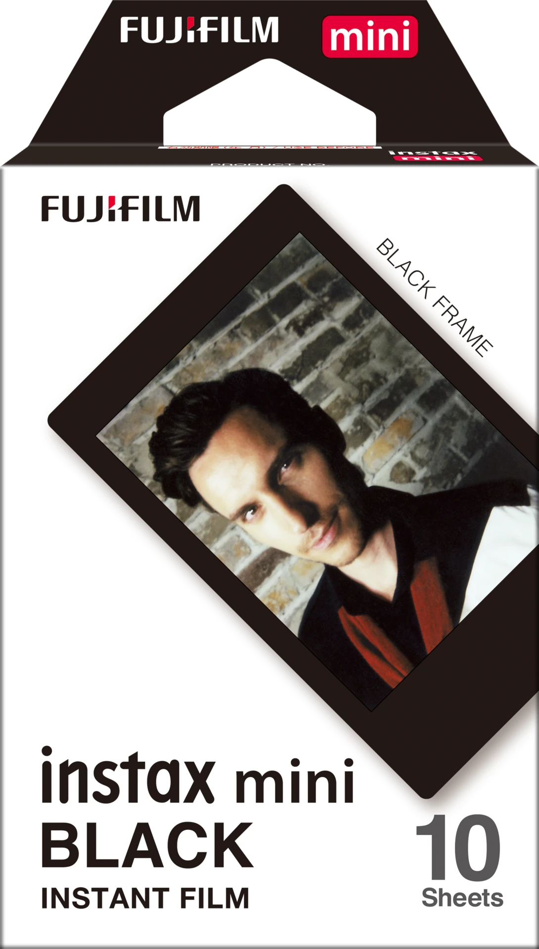 Fujifilm Instax Film Mini Black Frame Pack Of 10