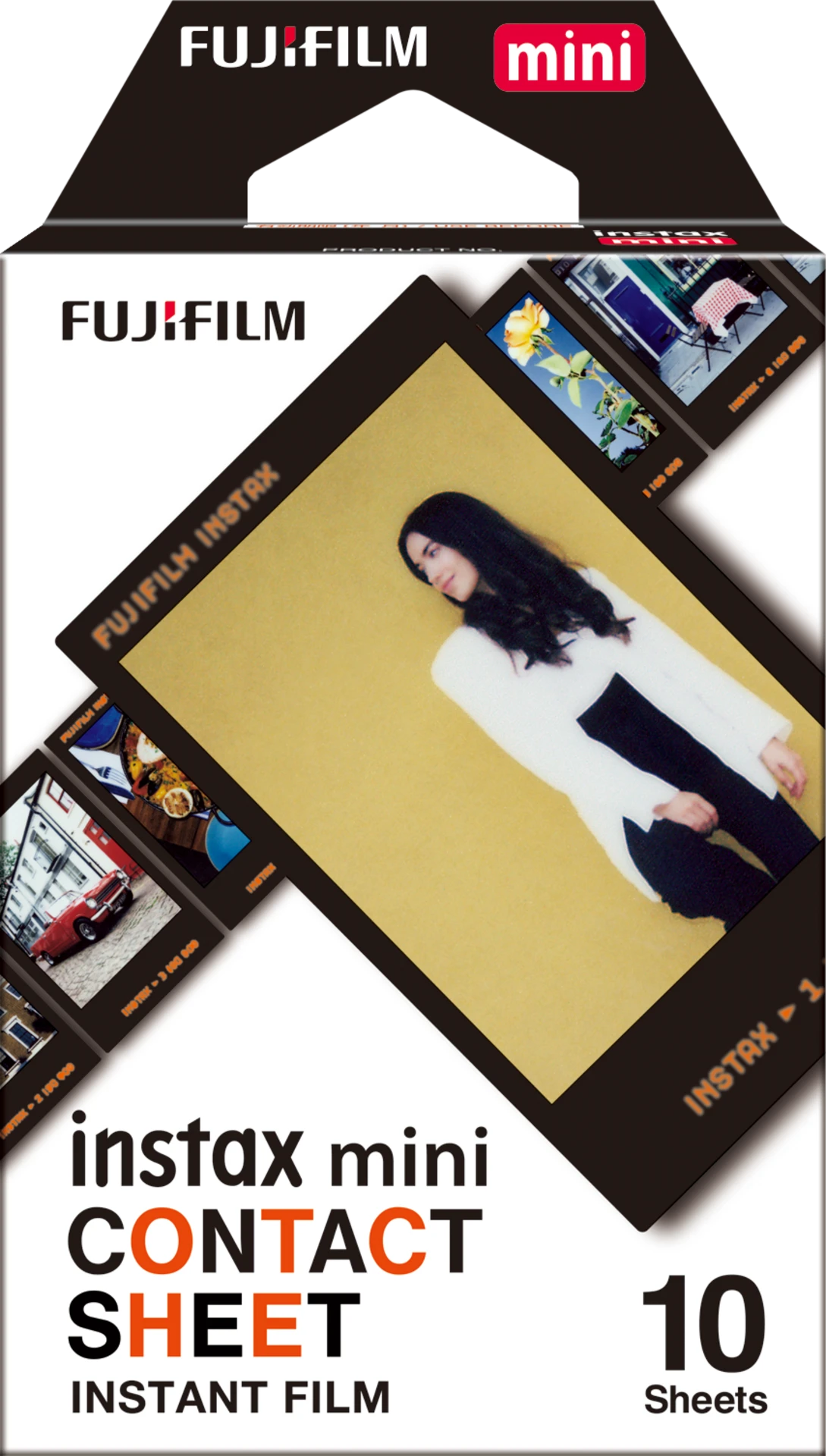 Fujifilm Instax Film Mini Contact Sheet Pack Of 10
