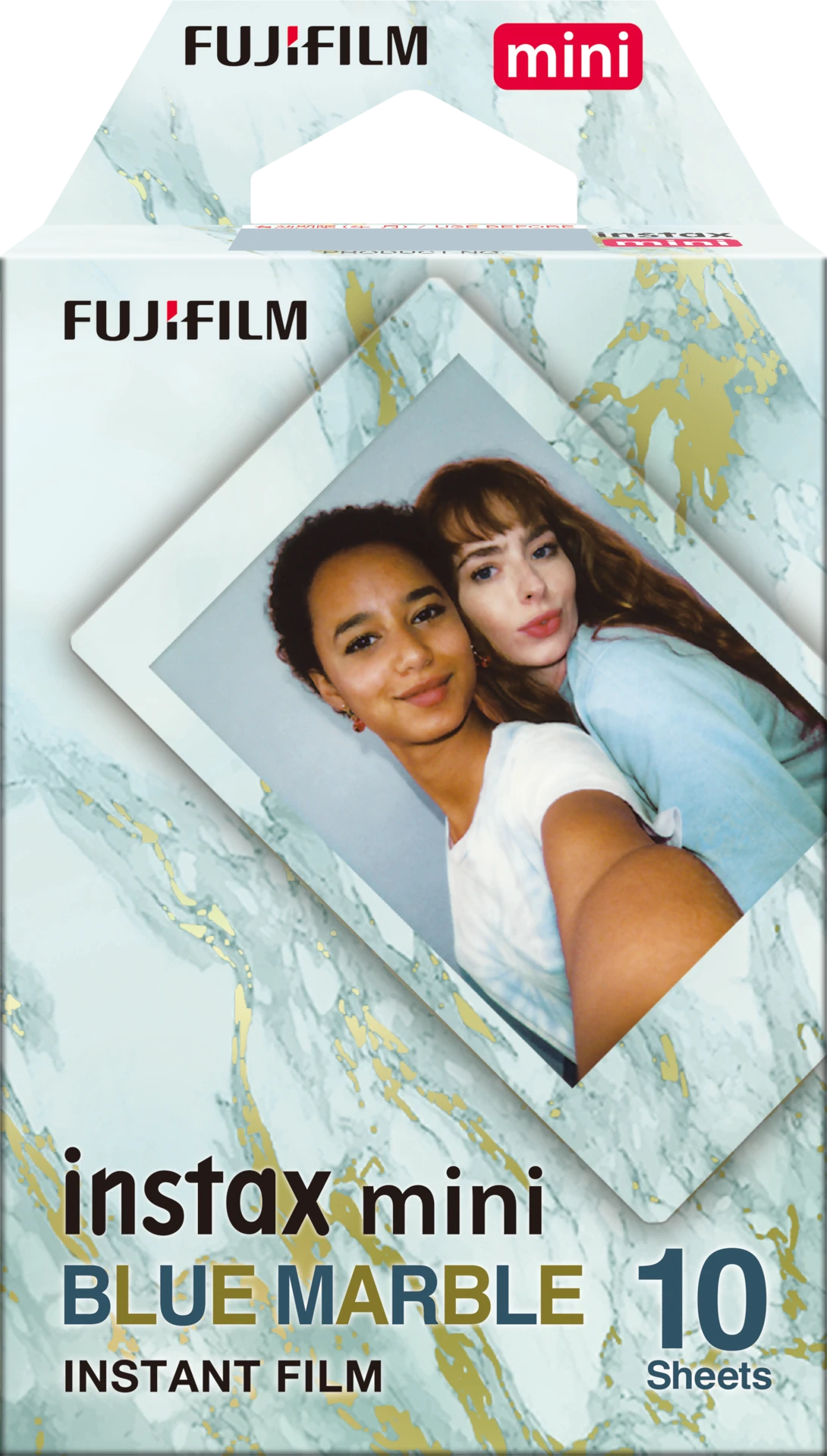 Fujifilm Instax Film Mini Blue Marble Pack 10 Sheets