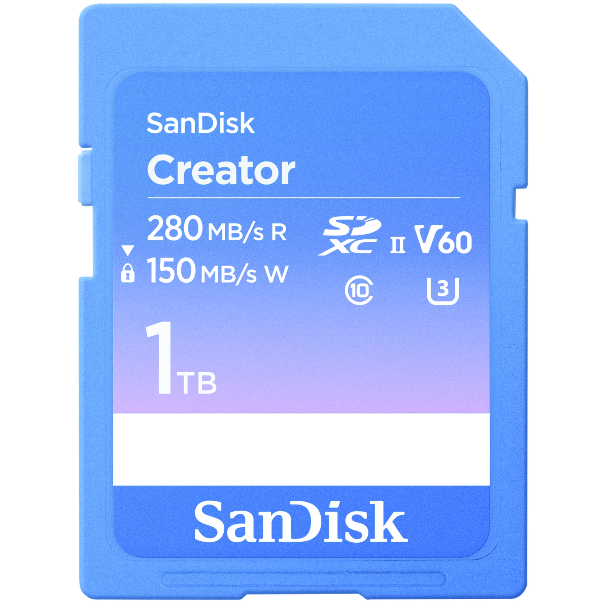 SanDisk Creator SD UHSII Card 1TB