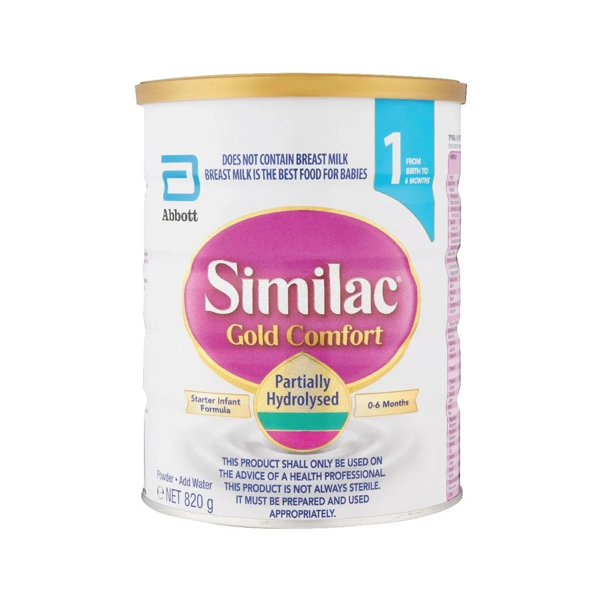 Similac Total Comfort Stage 1 (0-6 Months) Starter Infant Formla 820 G