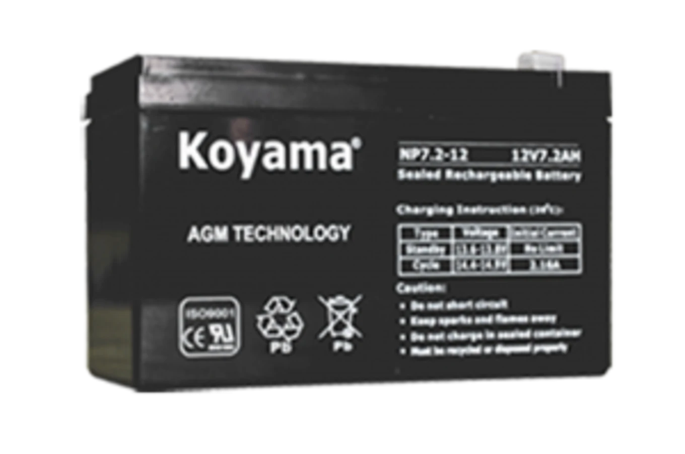 SABAT BATTERIES - NP72AH - Starter Battery