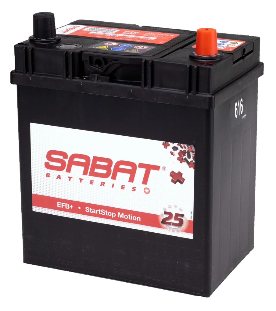 SABAT BATTERIES - 616B - Starter Battery