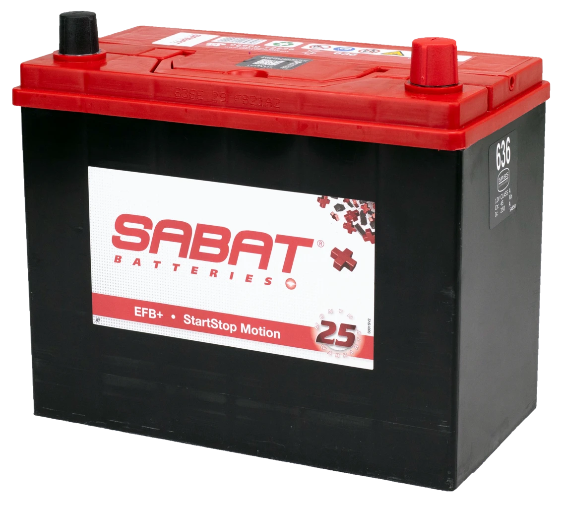 SABAT BATTERIES - 636 - Starter Battery