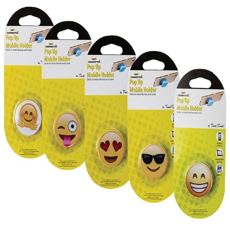 Bulk Pack x 5 Mobile Phone Pop-Up Holder