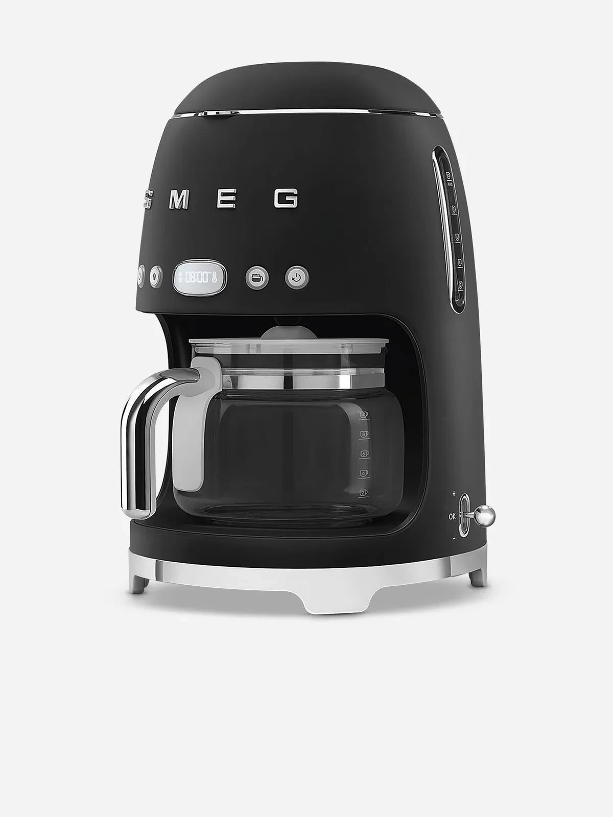 Smeg Retro Filter Coffee Machine Matt Black