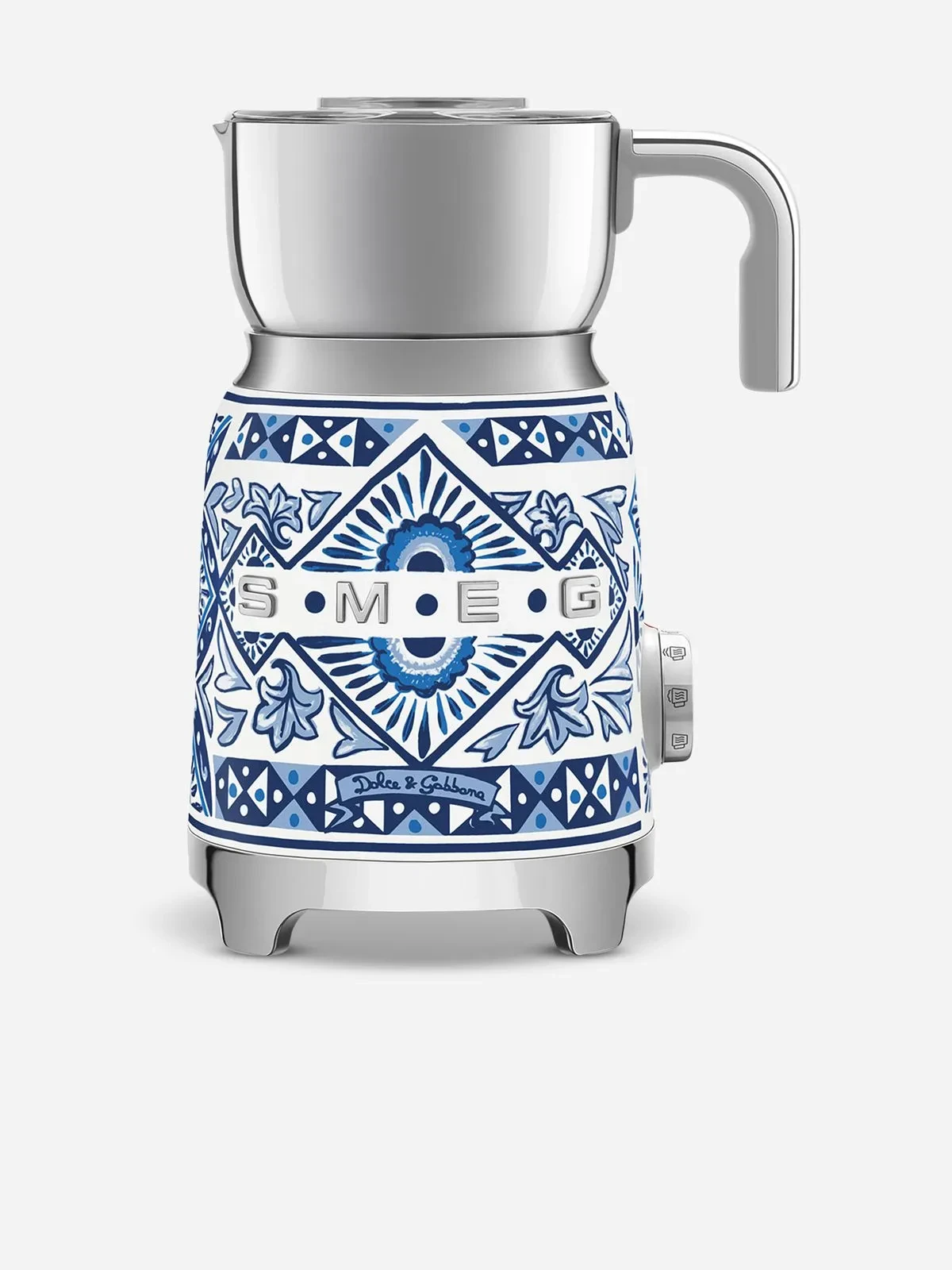 SMEG Dolce & Gabbana Blu Mediterraneo Milk Frother