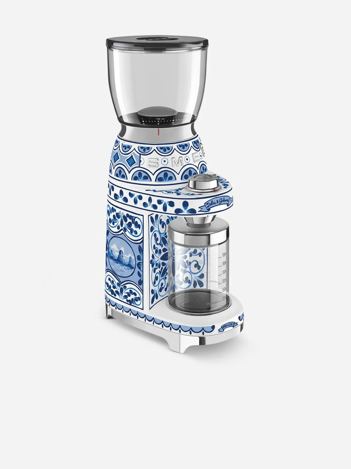SMEG Dolce & Gabbana Blu Mediterraneo Coffee Grinder