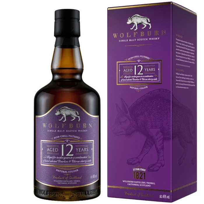 Wolfburn 12 Year Old Single Malt Scotch Whisky