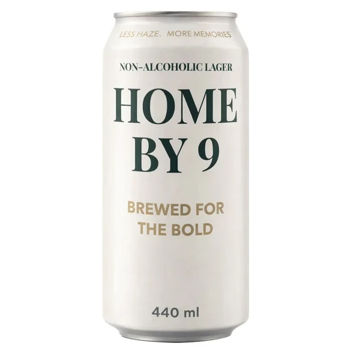 Home By 9 Non Alcoholic Lager