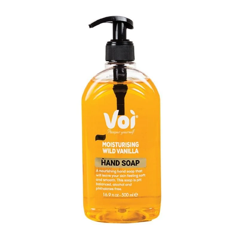 Bulk Pack x 3 Voi Hand Soap Wild Vanilla 500ml