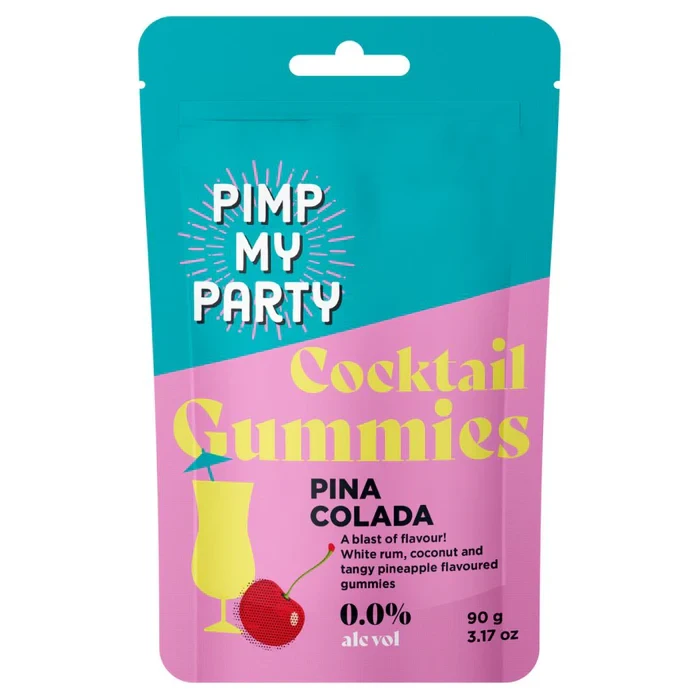 Pimp My Party Cocktail Gummies - Pina Colada
