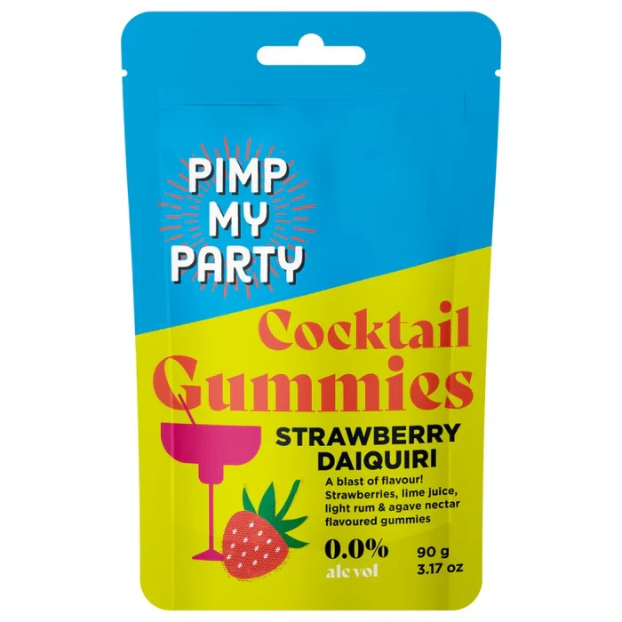 Pimp My Party Cocktail Gummies - Strawberry Daiquiri