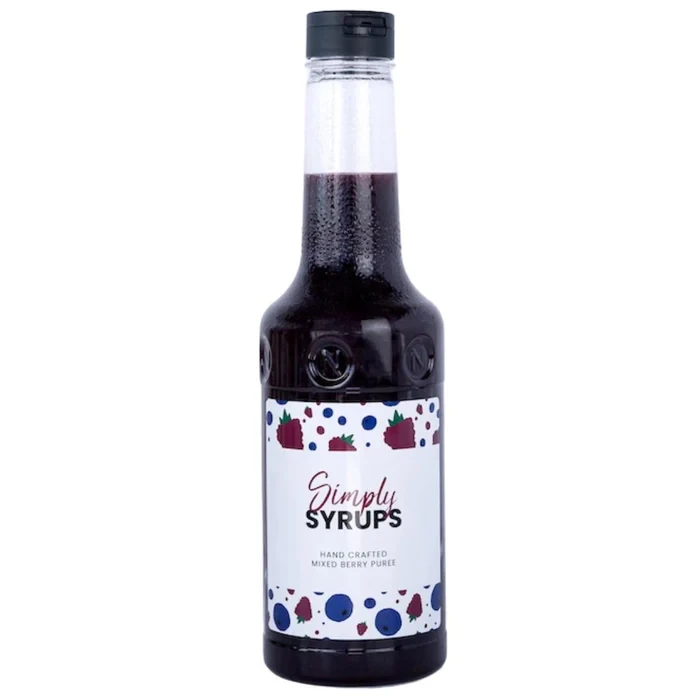 Simply Syrups Mixed Berries Fruit Puree