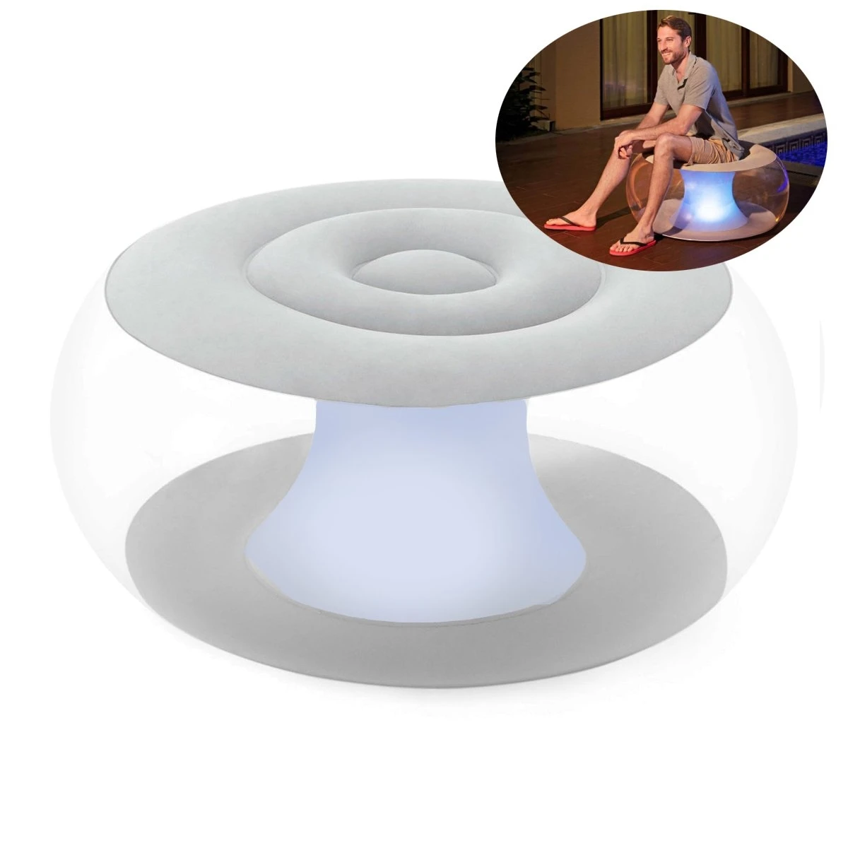 LED Poolsphere 82cm x 82cm x 41cm