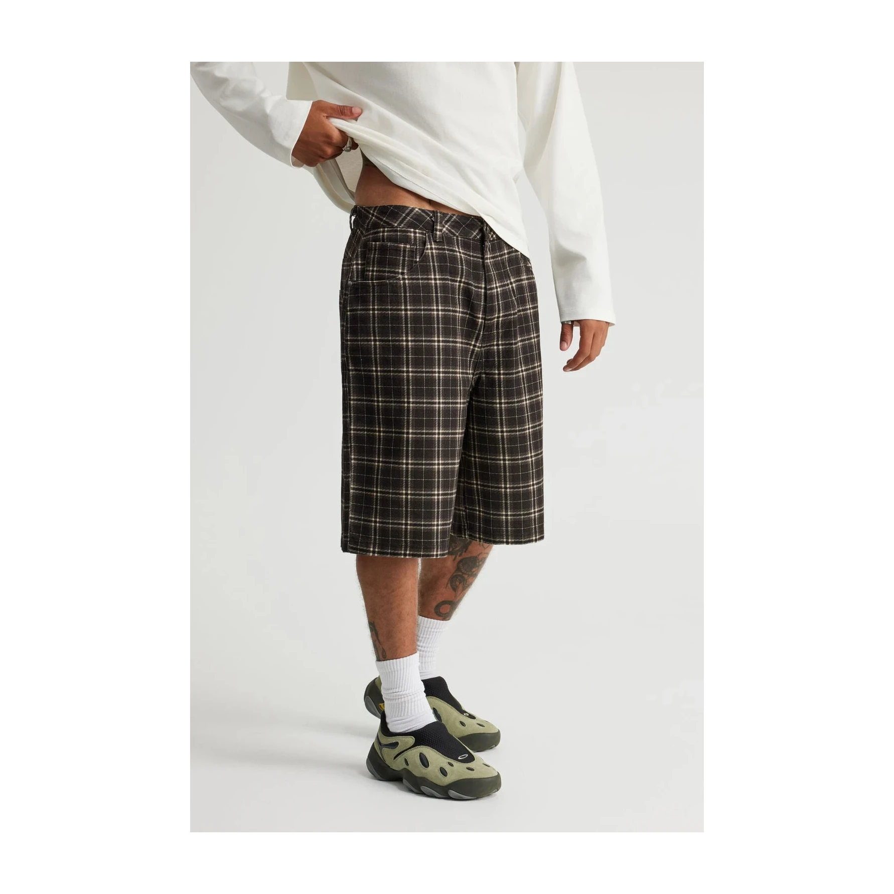 Half Half Classico Denim Short