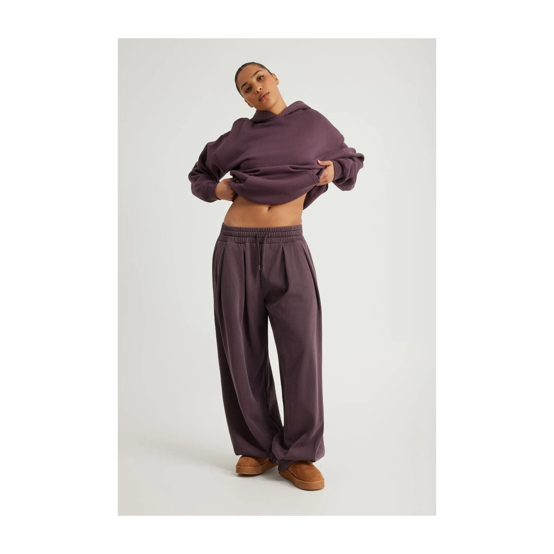 Balloon Pleated Trackpant
