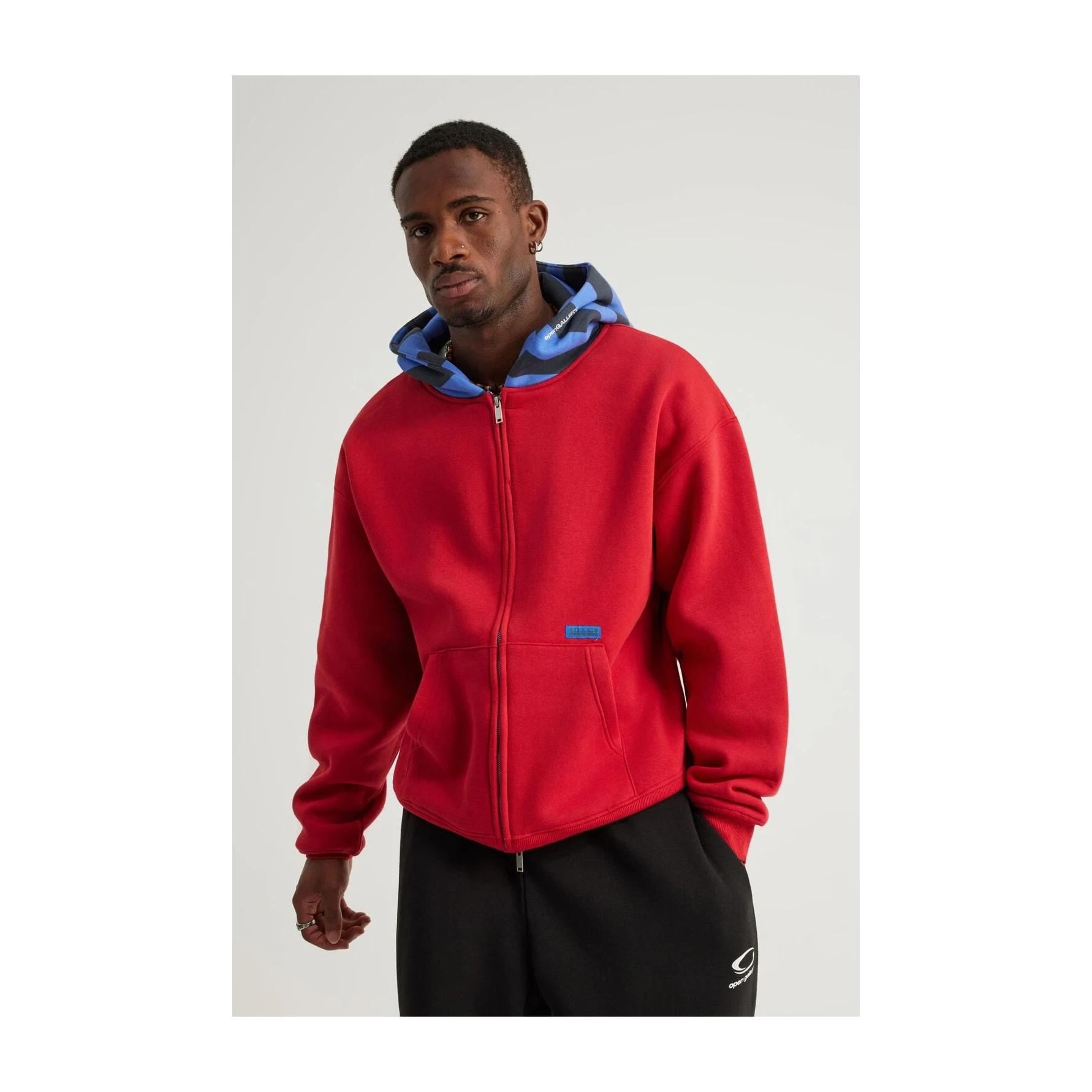 Open Gallery Zip Thru Hoodie