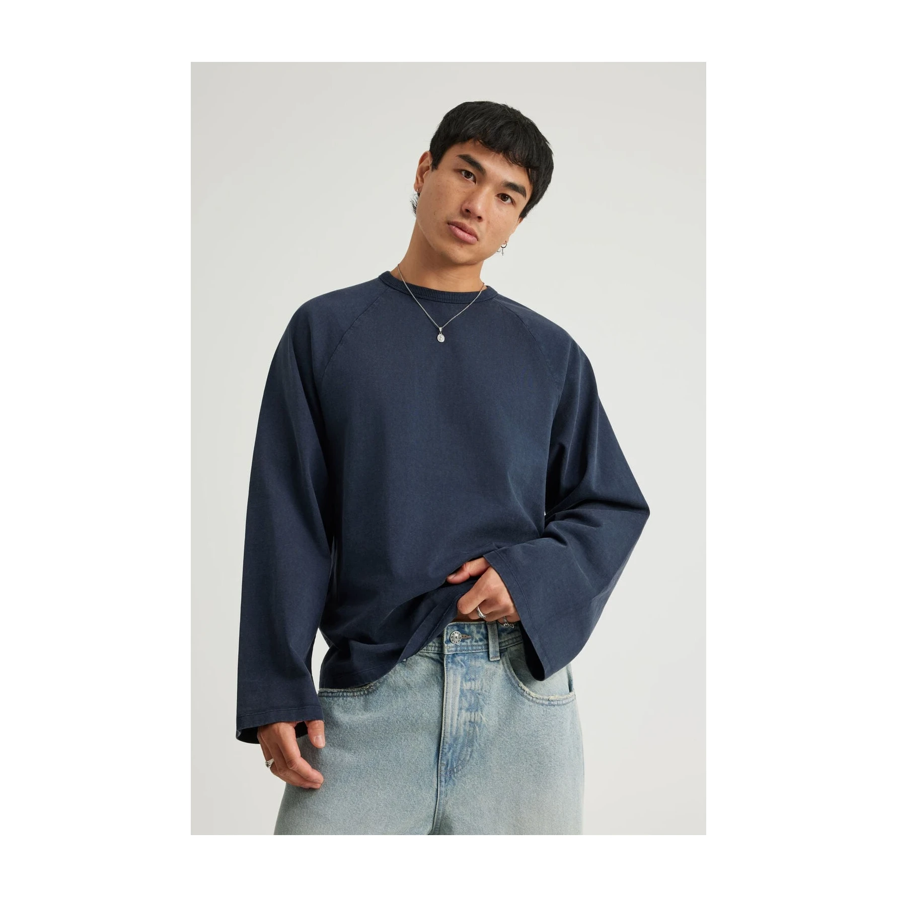 Open Gallery Raglan Long Sleeve Tshirt