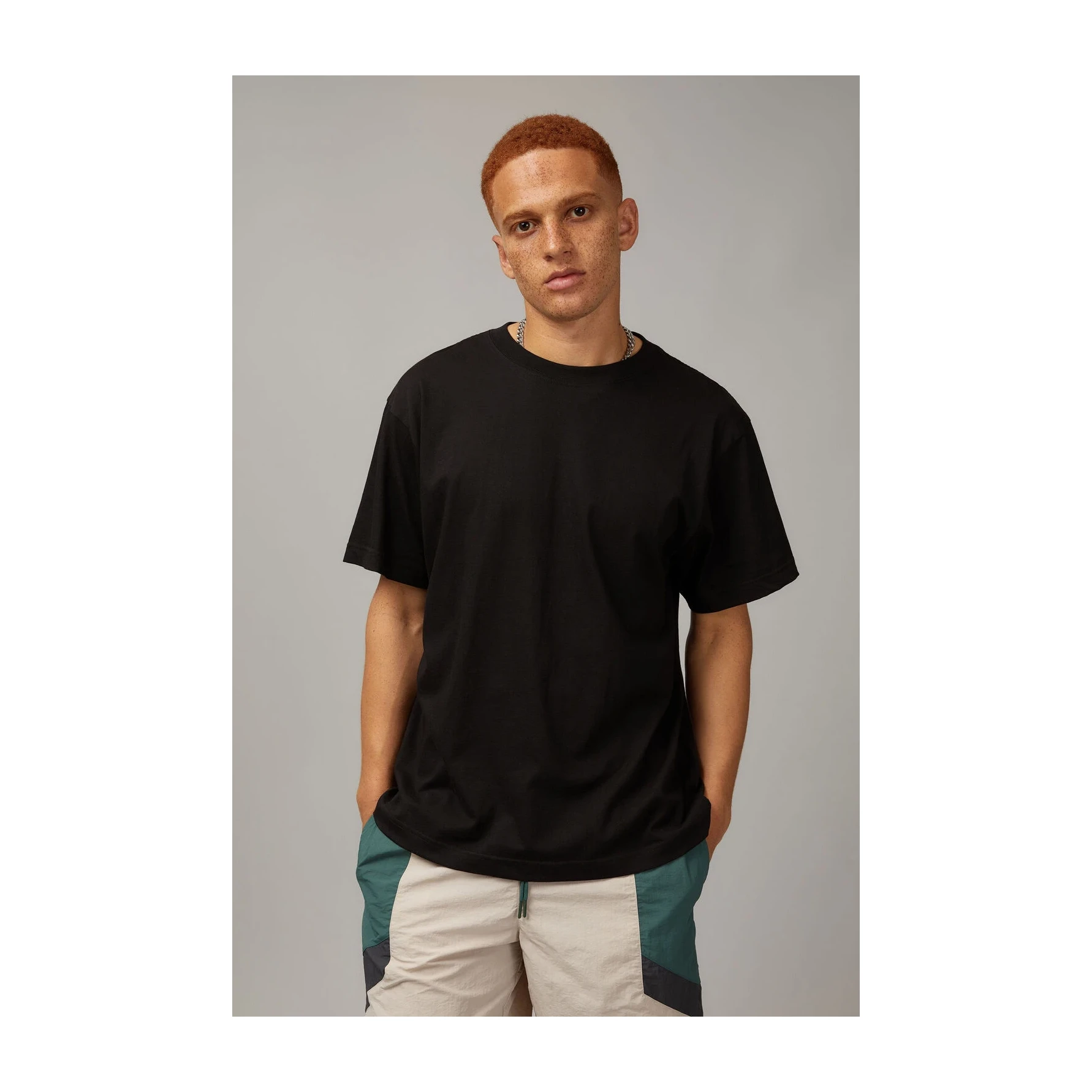 Relaxed Fit Basic T Shirt