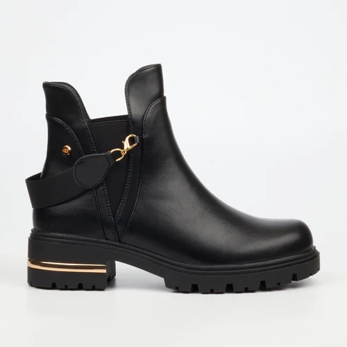 Miss Black Vadar 5 Ankle Boot - Black