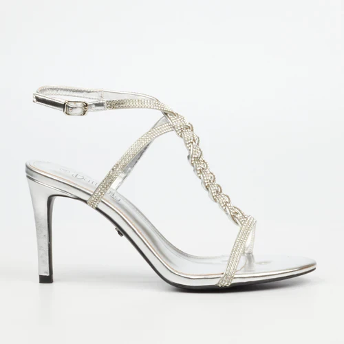Butterfly Feet Dione 1 High Heel - Silver