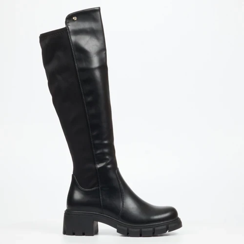 Miss Black Odyssey 8 High Boot - Black