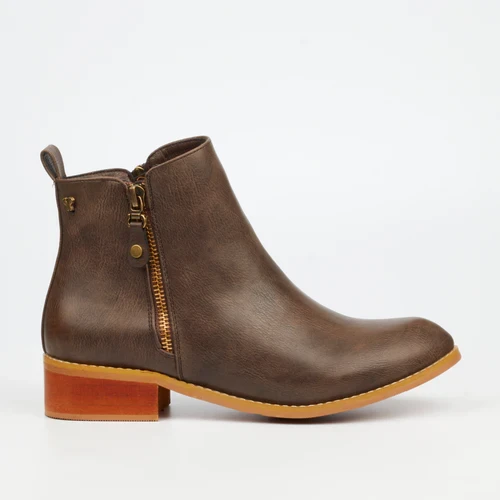 Butterfly Feet Tyler 1 Ankle Boot - Chocolate