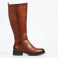 Miss Black Gale 1 High Boots Faux Leather - Tan