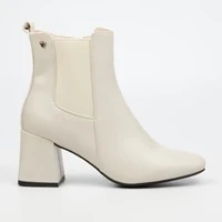 Butterfly Feet Shardae 1 Ankle Boot - Ivory