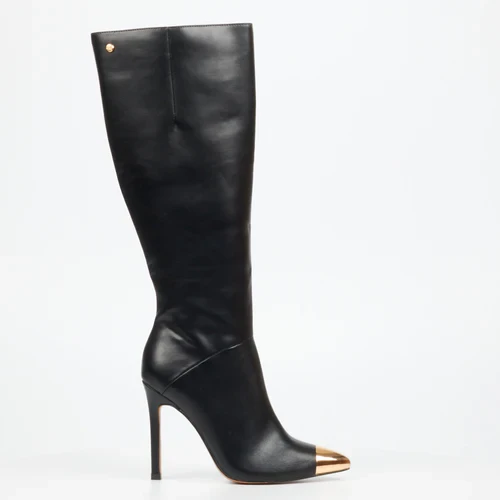 Miss Black Boss 35 High Boot - Black