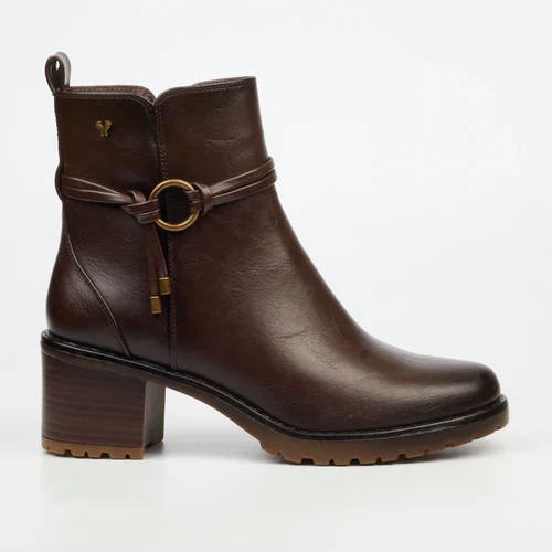 Butterfly Feet Noxer 3 Ankle Boot - Chocolate