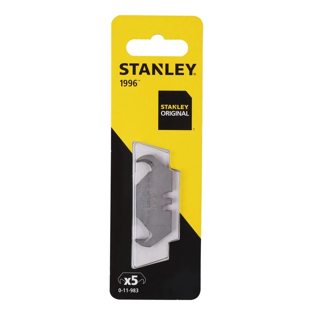 Stanley Utility Knife Hook Blades - 5 Pack 0-11-983