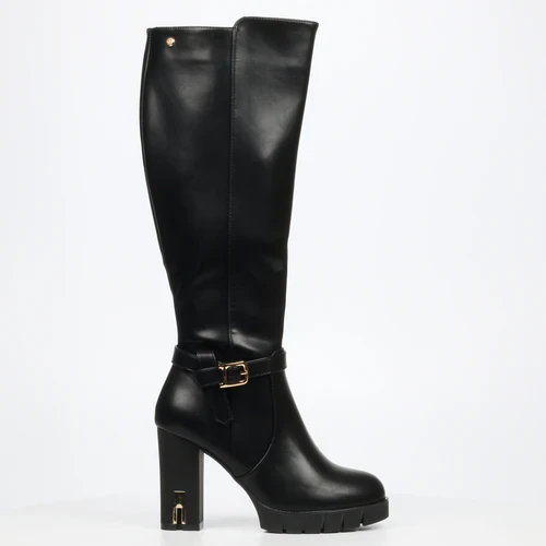 Miss Black Darling 11 High Boot - Black