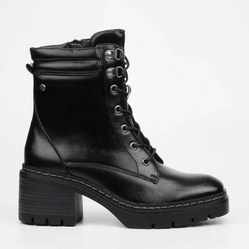 Miss Black Mercy 2 Ankle Boots Faux Leather